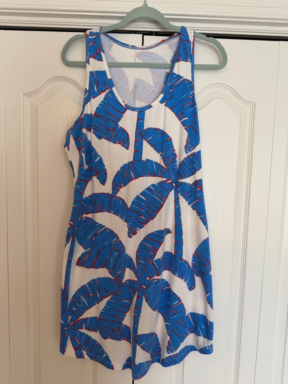 Mahi Gold Palms of Paradise Mini Dress- size Large (brand new) - Picture 2 of 5